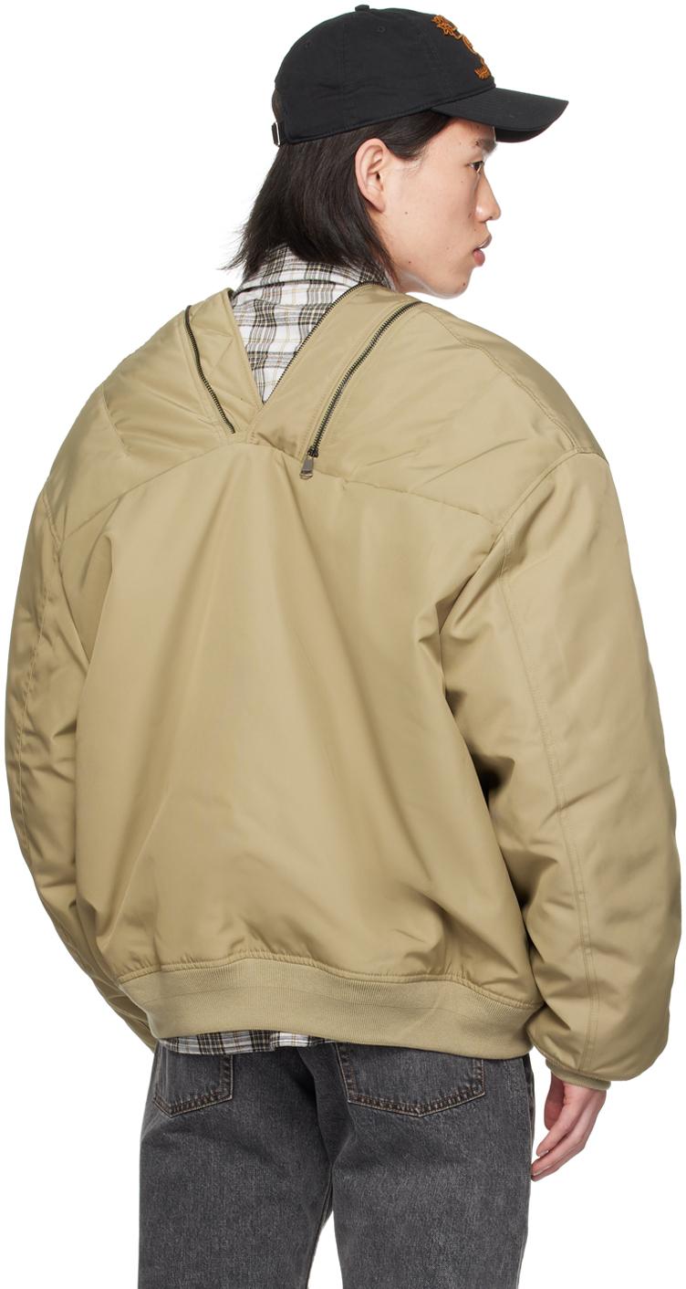 ジャケット・アウター Y/PROJECT double zip bomber jacket Y/Project Black Double Zip Bomber Jacket Y/Project