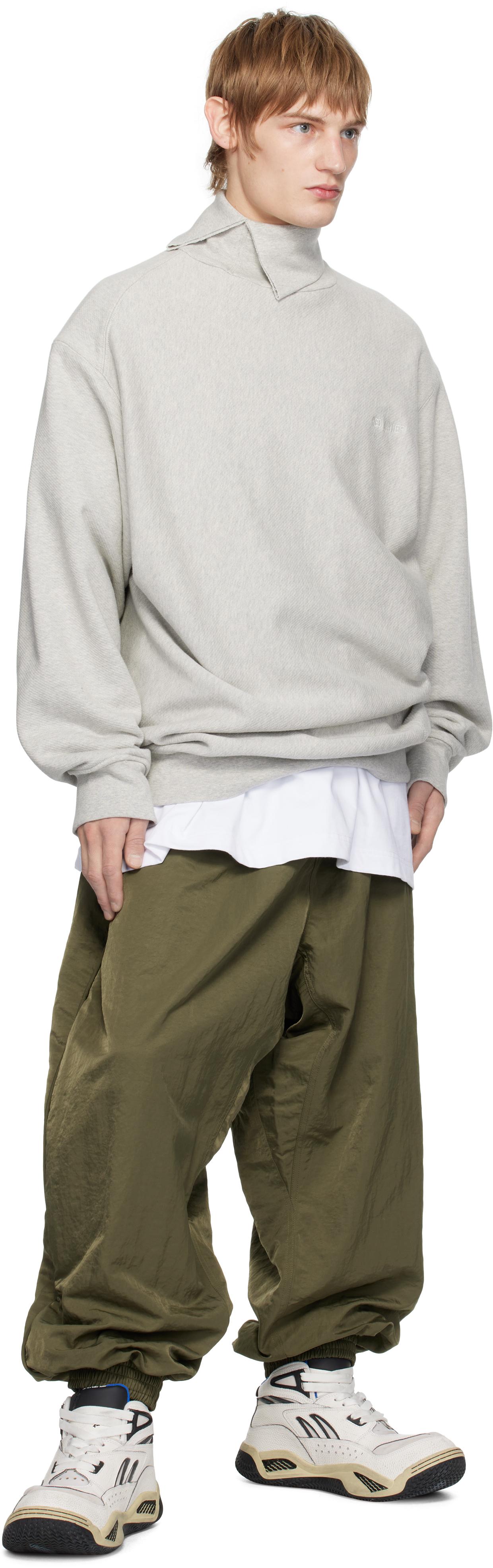 Hed Mayner Reebok Edition Taffeta Track Pants in Green for Men