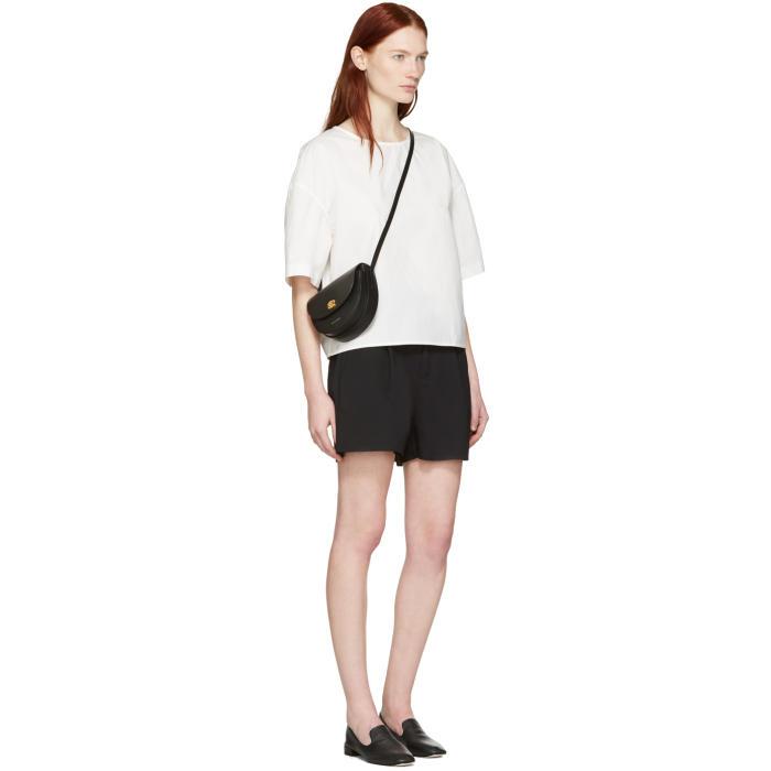 Mansur gavriel mini saddle bag Clearance