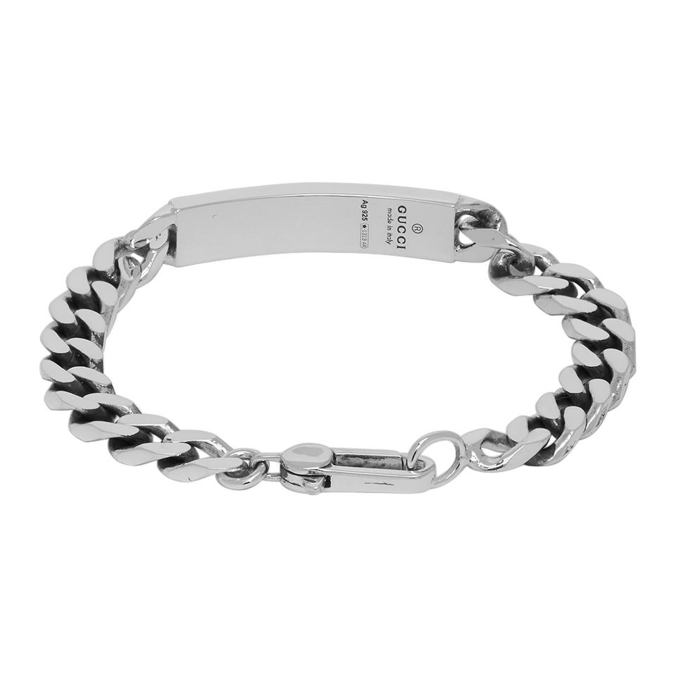 Ghost Chain Bracelet In Silver