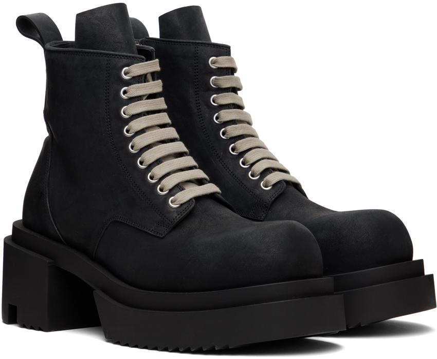 Rick Owens - Basket Creeper leather boots Rick Owens