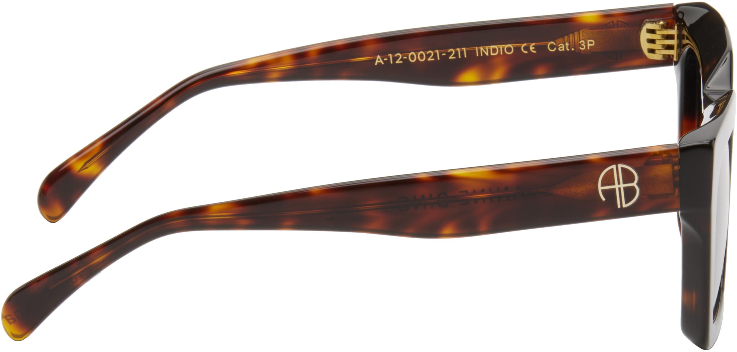 【関税込み】ANINE BING ブラック Cannes サングラス ANINE BING Cannes Sunglasses - Black