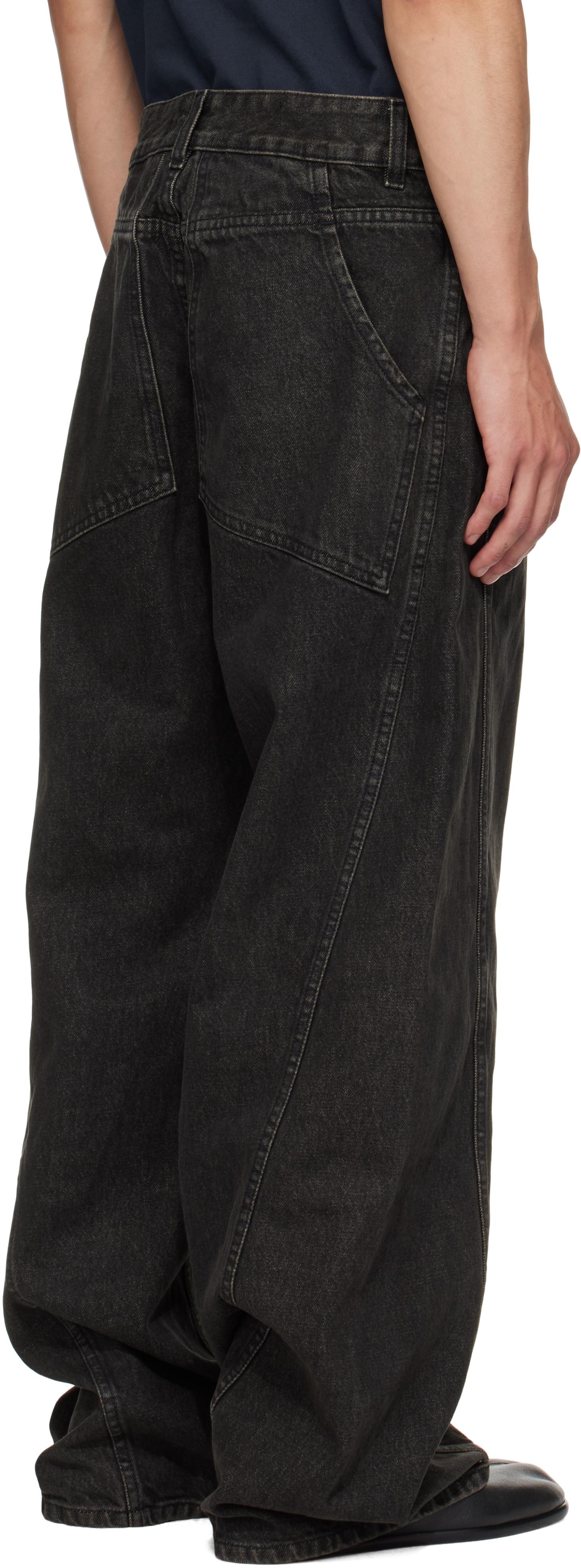 【関税込み】Eckhaus Latta グレー Bend ジーンズ Eckhaus Latta Gray Bend Jeans Eckhaus Latta