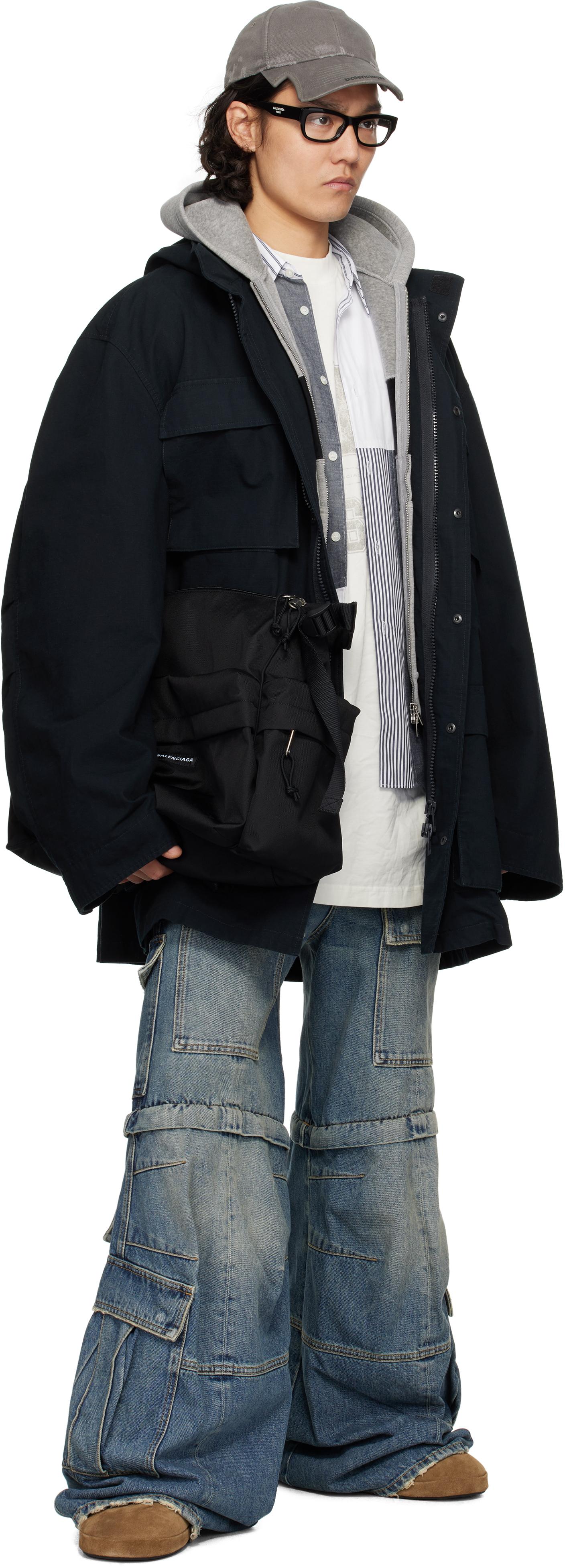 Balenciaga Explorer Medium Multipocket Weekender Bag in