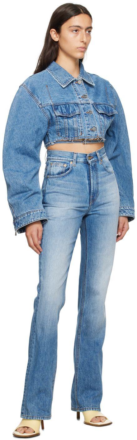 JACQUEMUS LE CHOUCHOU ライトブルーデニム Jacquemus Blue Le Chouchou 'le De Nîmes' Jeans | Lyst