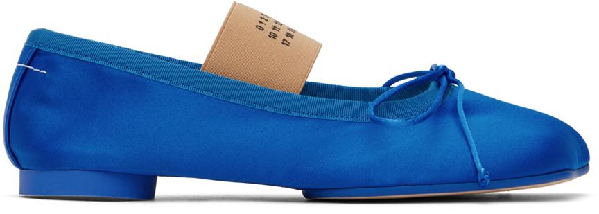 MM6 by Maison Martin Margiela レディース ブルー Anatomic バレエ 