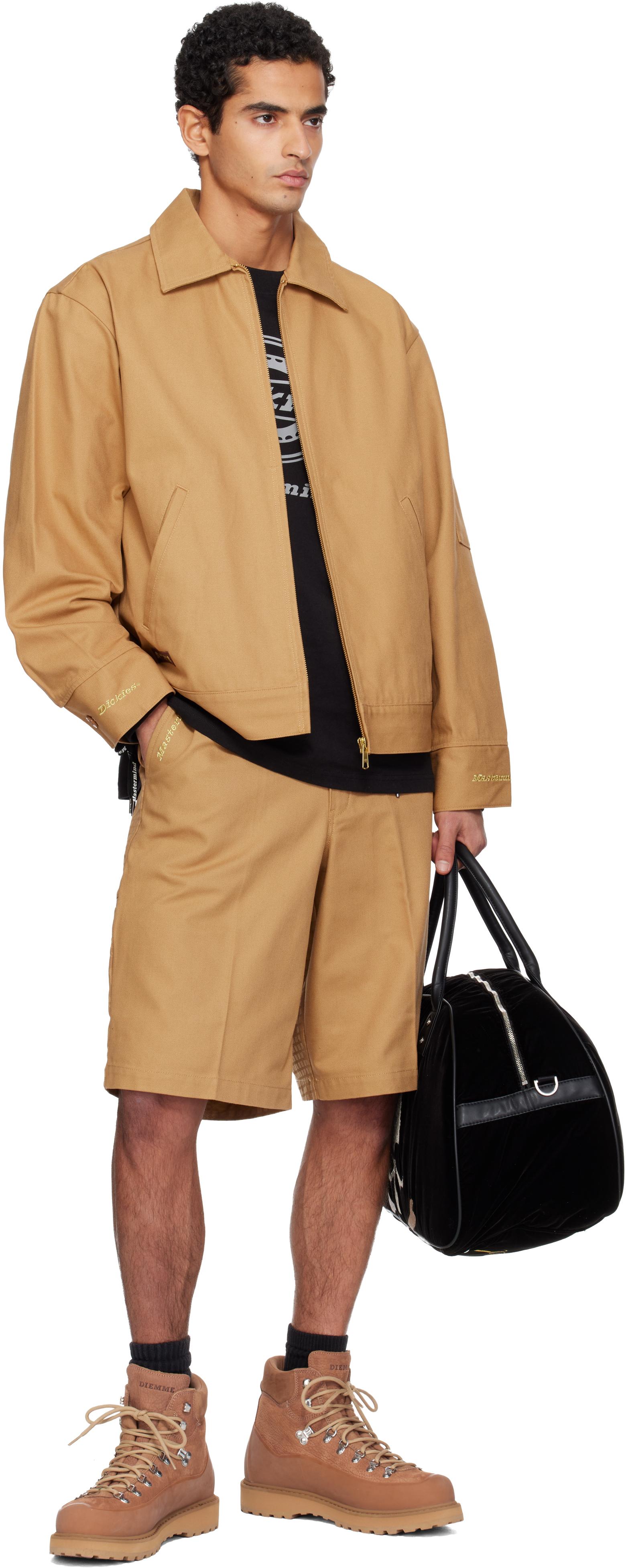 Mastermind Japan Tan Dickies Edition Duck Jacket in Black for Men