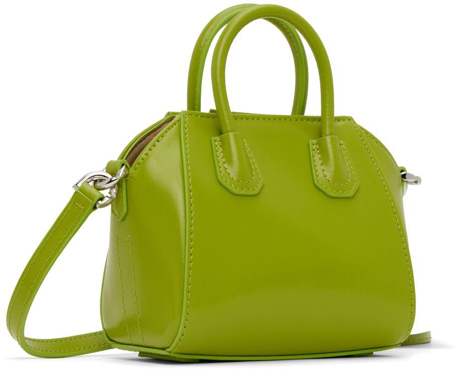 Givenchy Green Micro Antigona Bag