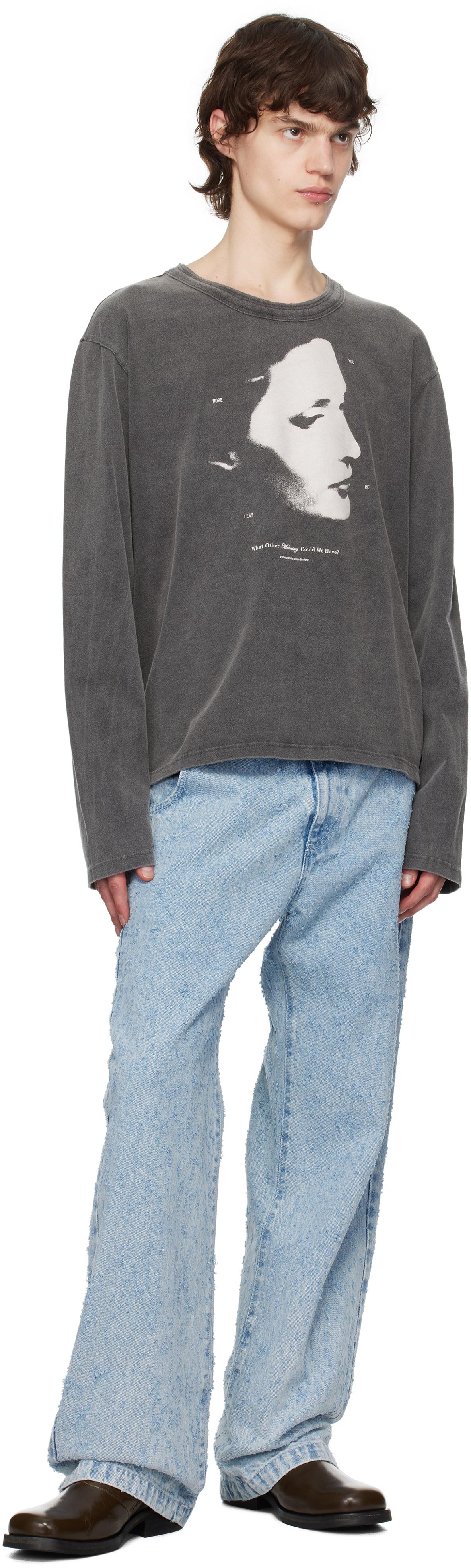 メンズ mfpen グレー Merch Ls Tシャツ ブラック | Lyst