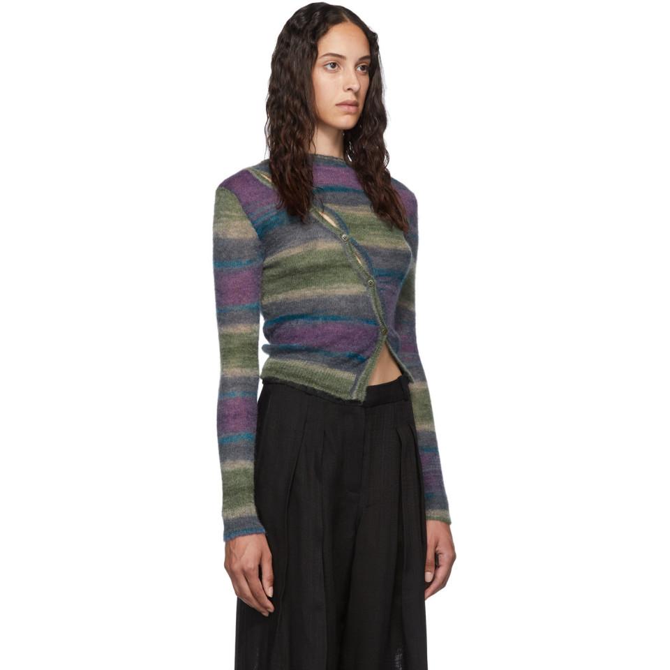 Jacquemus Purple Stripe La Maille Pau Sweater | Lyst Australia
