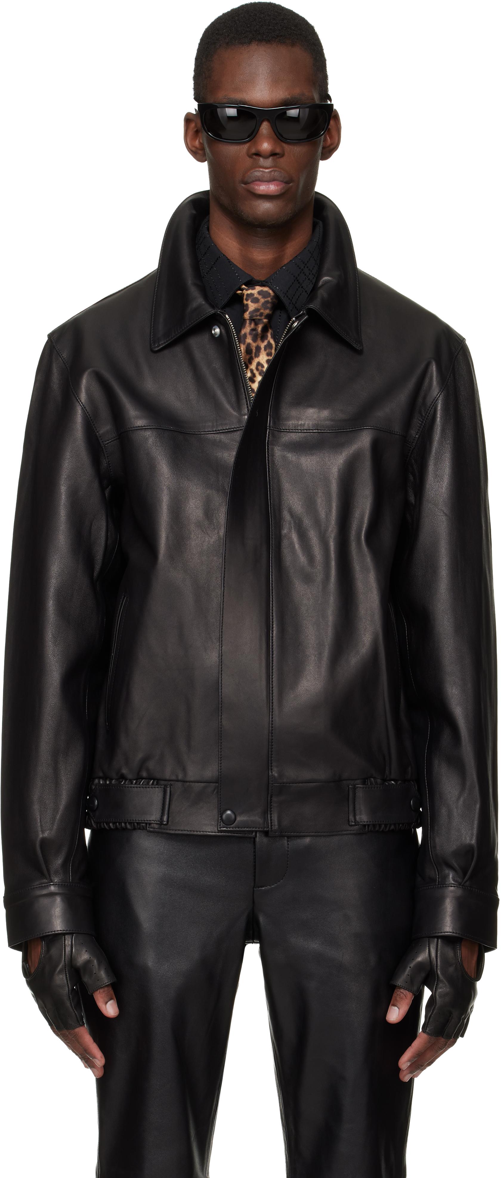 ernest-w-baker-Black-Leather-