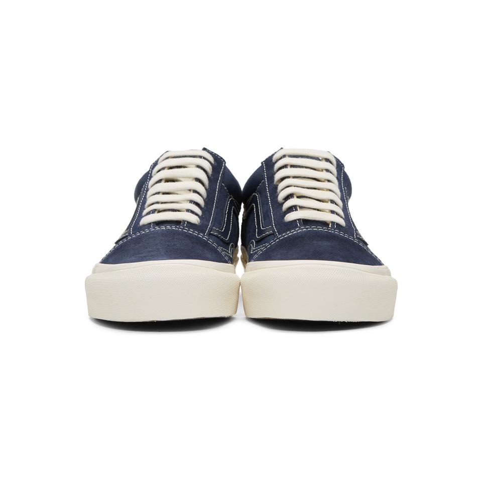 vans old skool checkerboard navy blue
