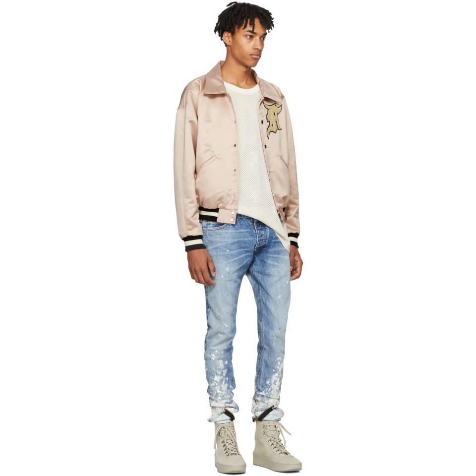 fear of god pink jacket