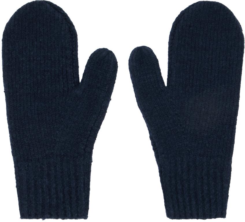 Marni Mouse Puppet mittens - White
