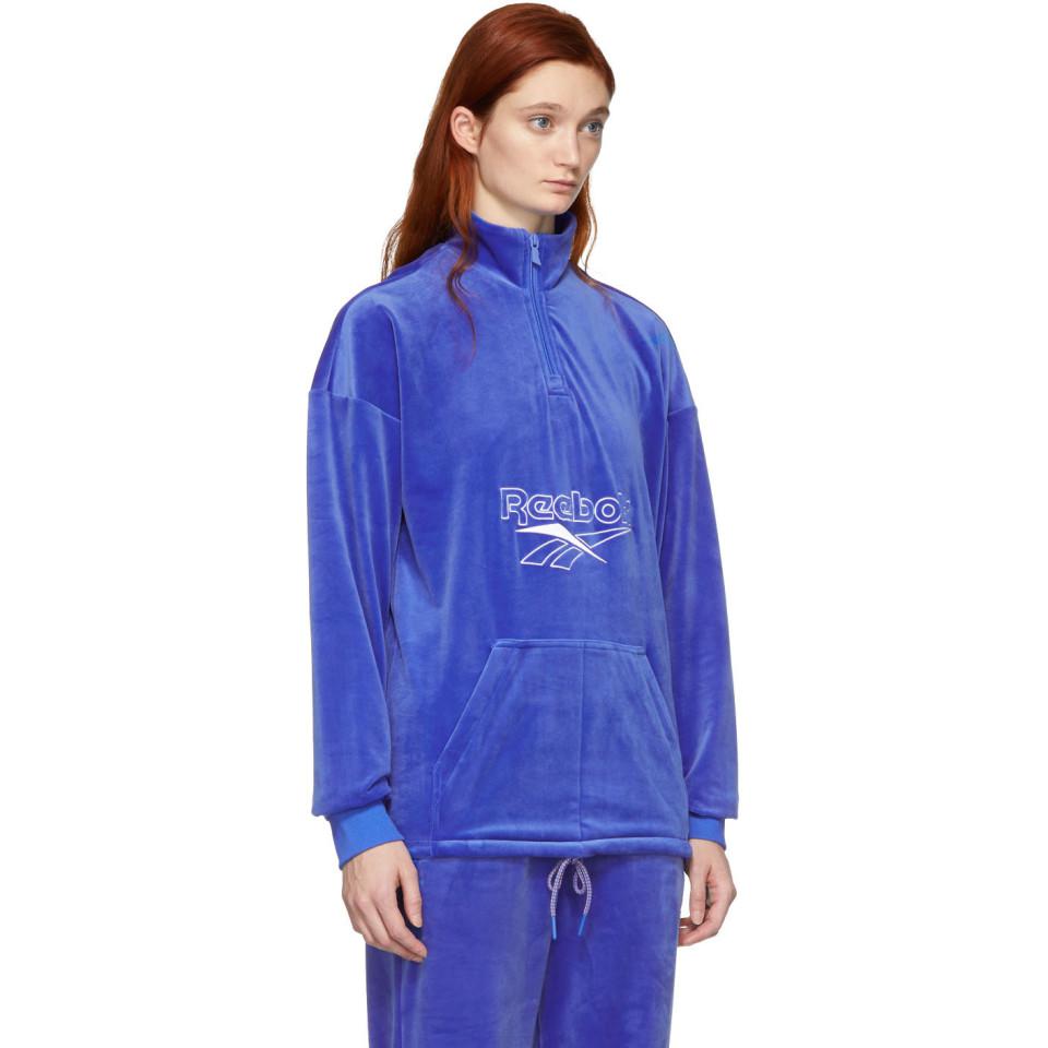 reebok velour tracksuit