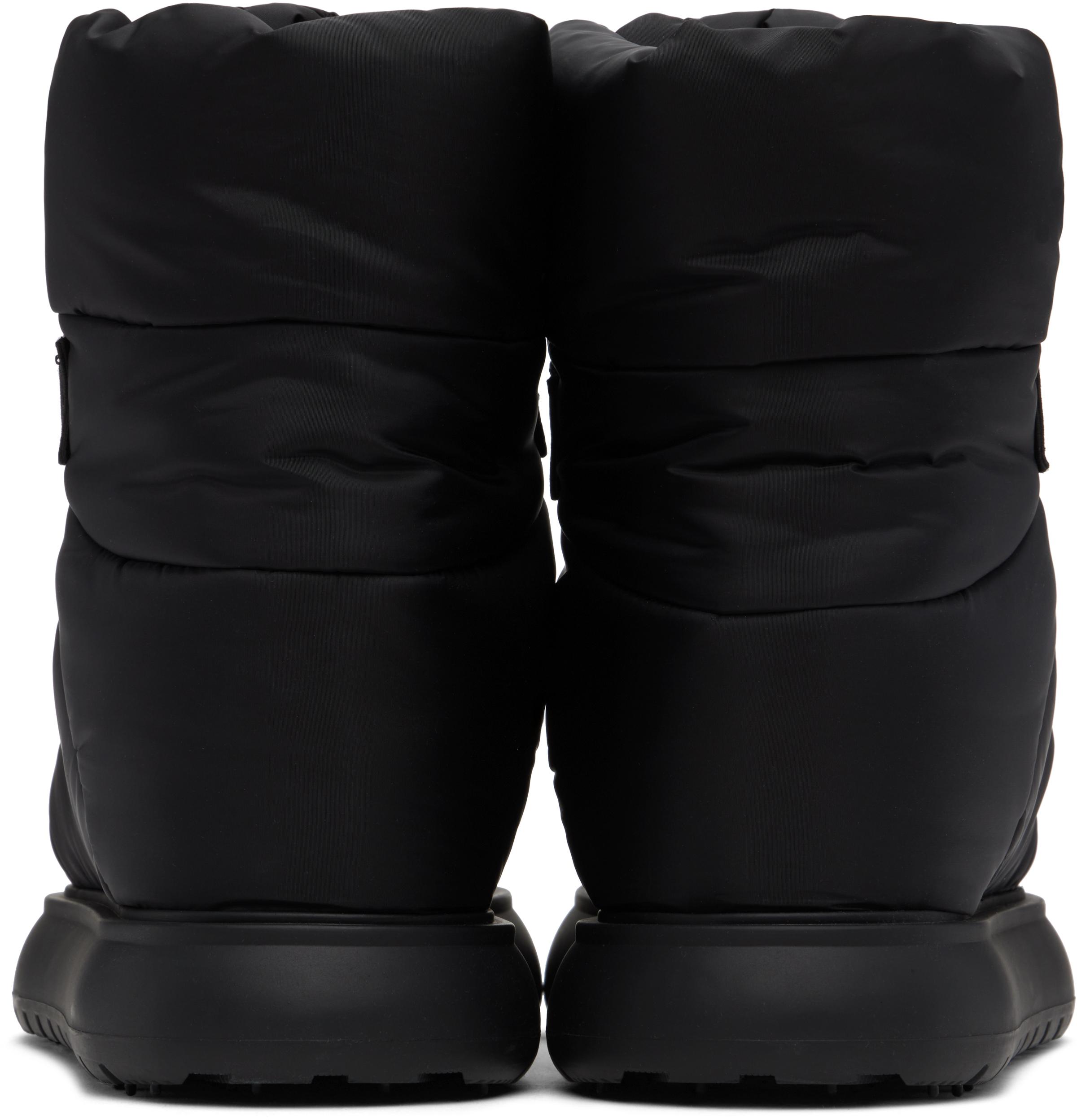 Moncler レディース ブラック Gaia Pull スノーブーツ ブーツ