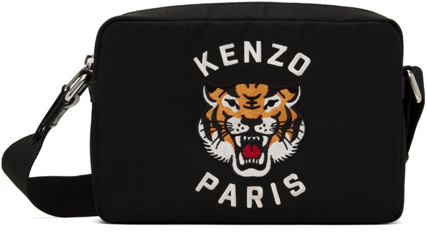 KENZO Paris Varsity' Crossbody Bag in Black for Men Lyst UK