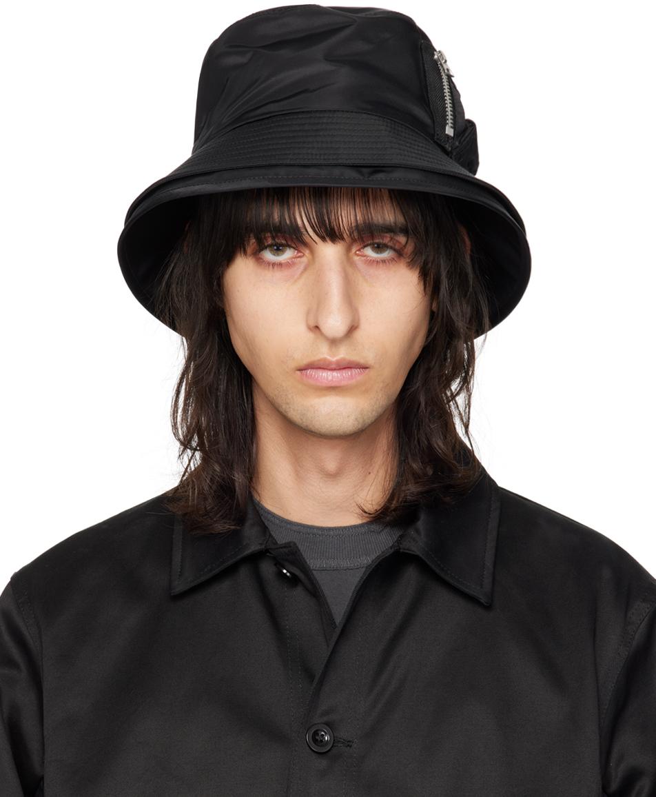 品揃え豊富で ハット ダブルブリム ポケット Sacai メンズ ブラック Lyst | 帽子