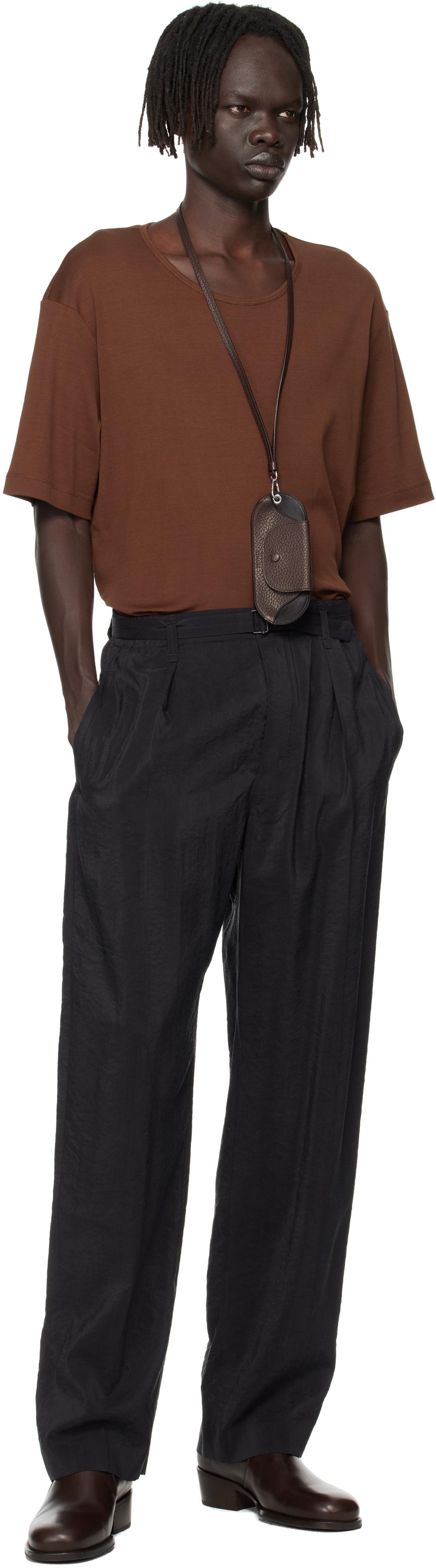 Lemaire Bell Glasses Holder Pouch in Black for Men | Lyst