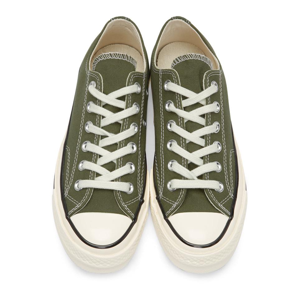 Converse Green Chuck 70 Low for | Lyst