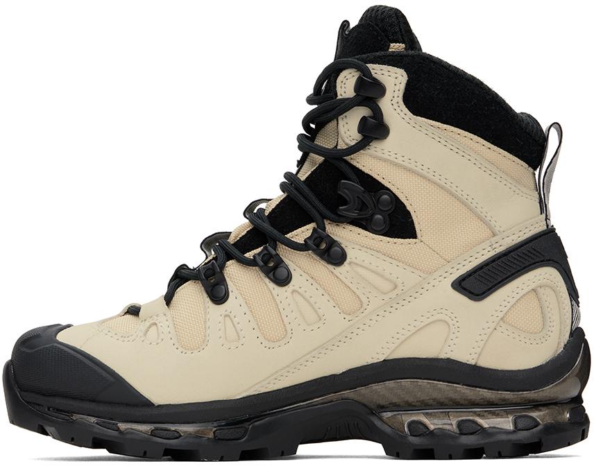 Salomon Beige & Black Quest Gore-tex Advanced Boots | Lyst