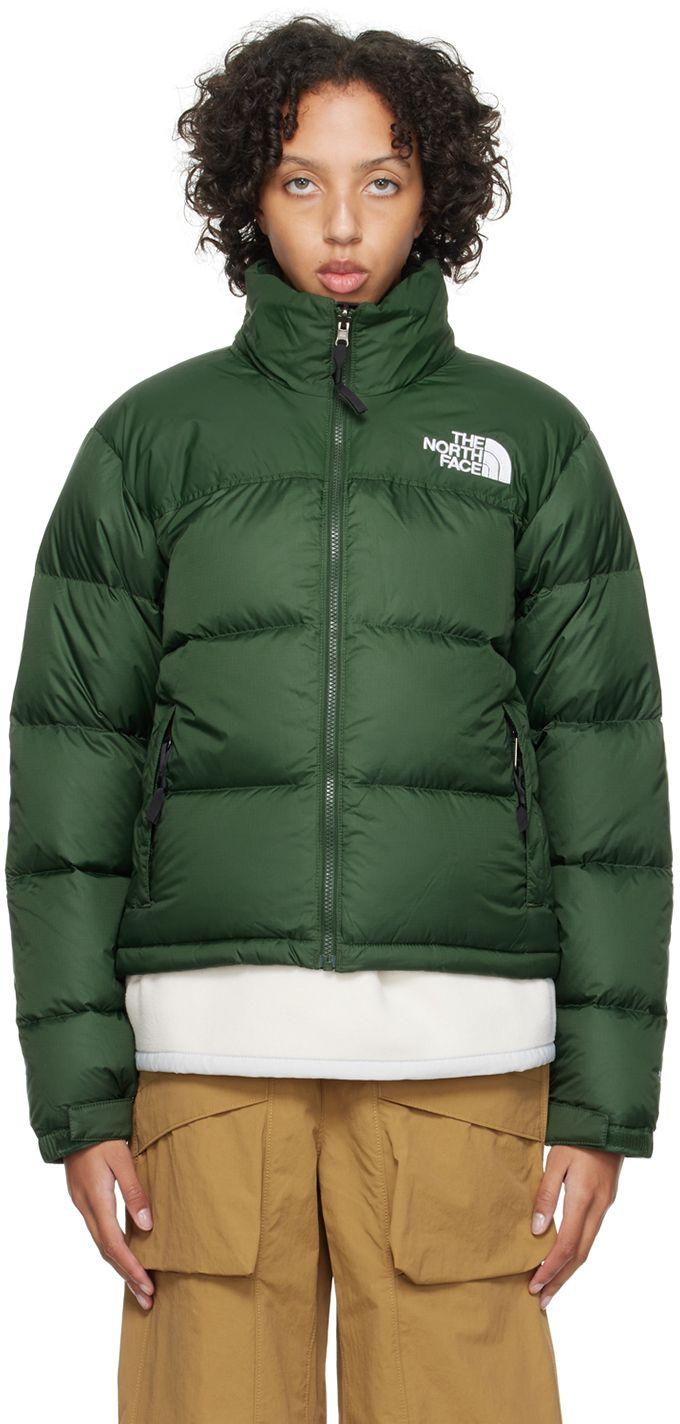 The North Face 1996 Retro Nuptse Brand embroidered Regular fit Shell down Jacket in Green Lyst