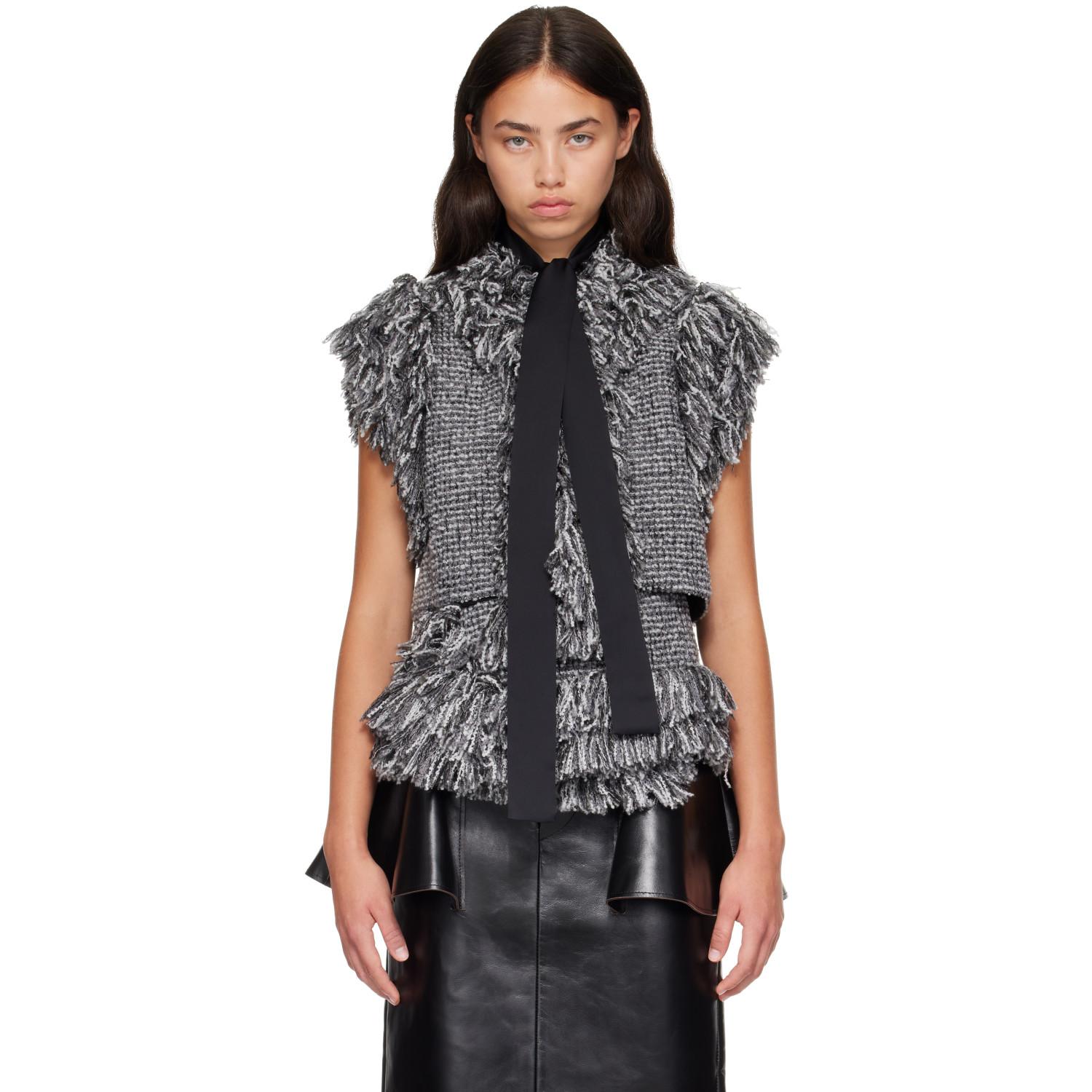 レディース Sacai ベスト、ジレ | オンラインセールは最大70%オフ | Lyst