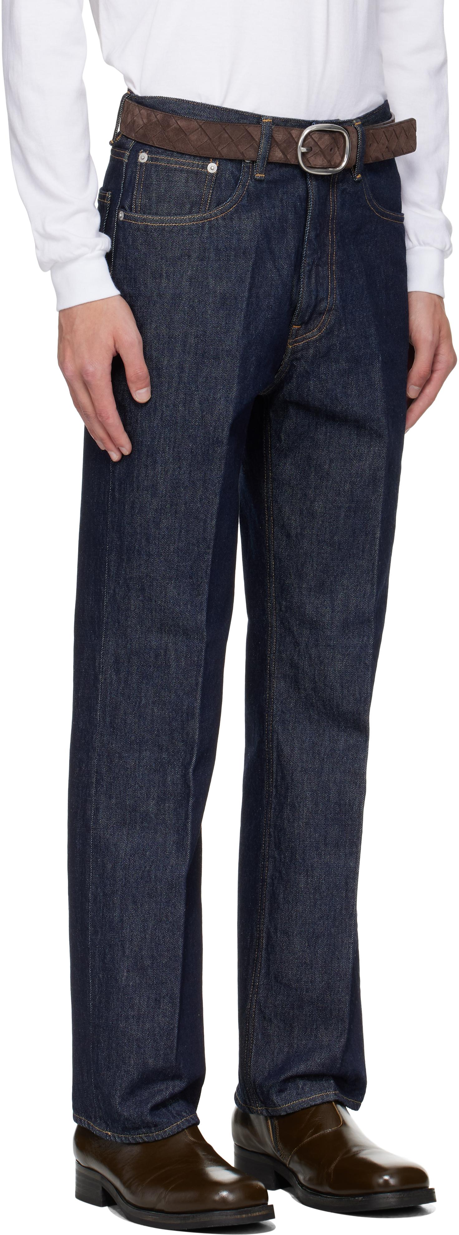 AURALEE Hard Twist Denim 5P Jeans in Blue for Men | Lyst