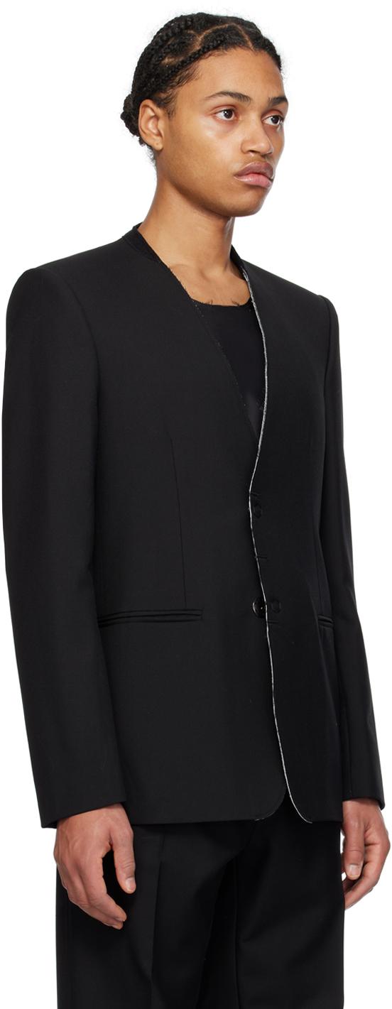 MM6 by Maison Martin Margiela メンズ ブラック カットオフ 