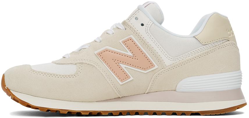 Balance Suede Off-white 574 Sneakers | Lyst