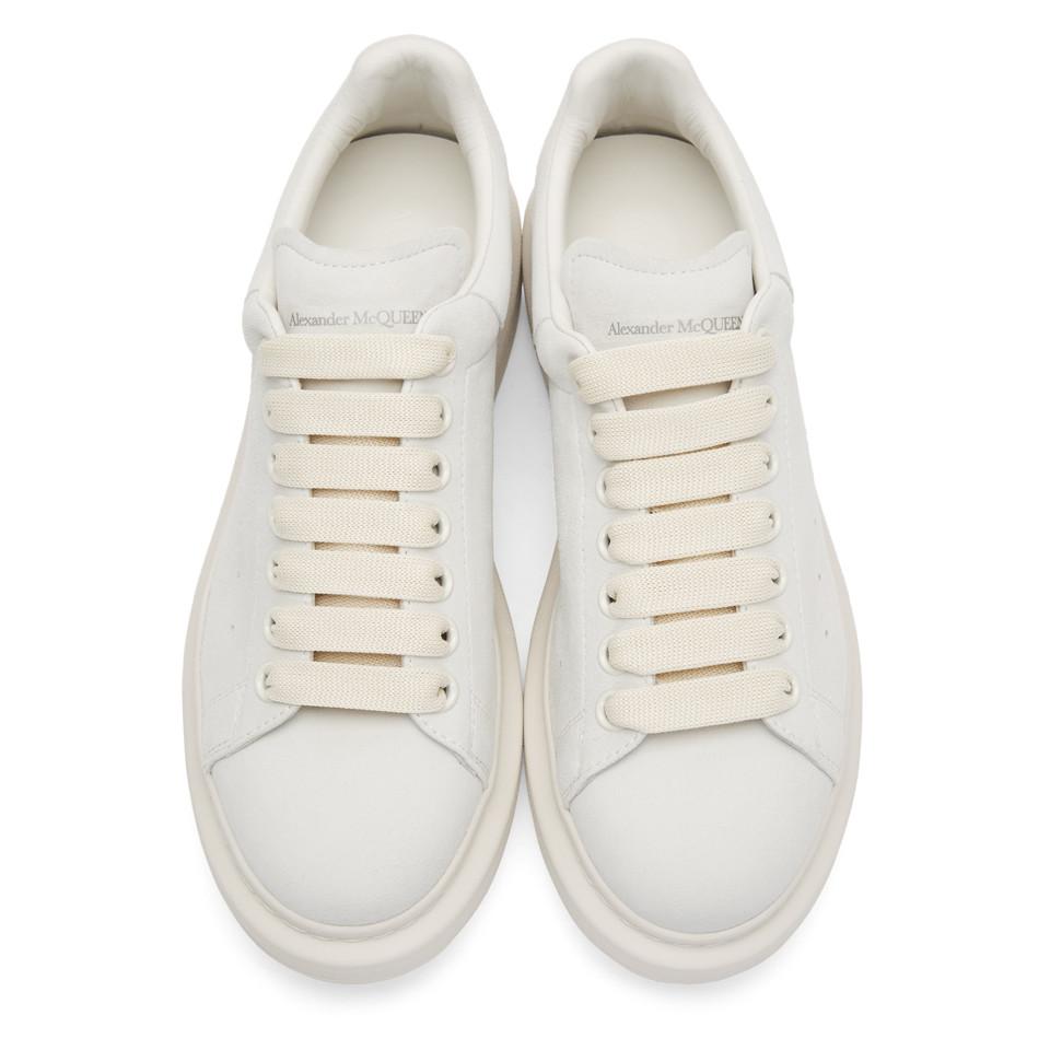 grey and white alexander mcqueen