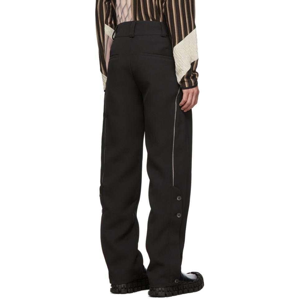 メンズ Kiko Kostadinov ブラック Irene トラウザーズ ブラック | Lyst