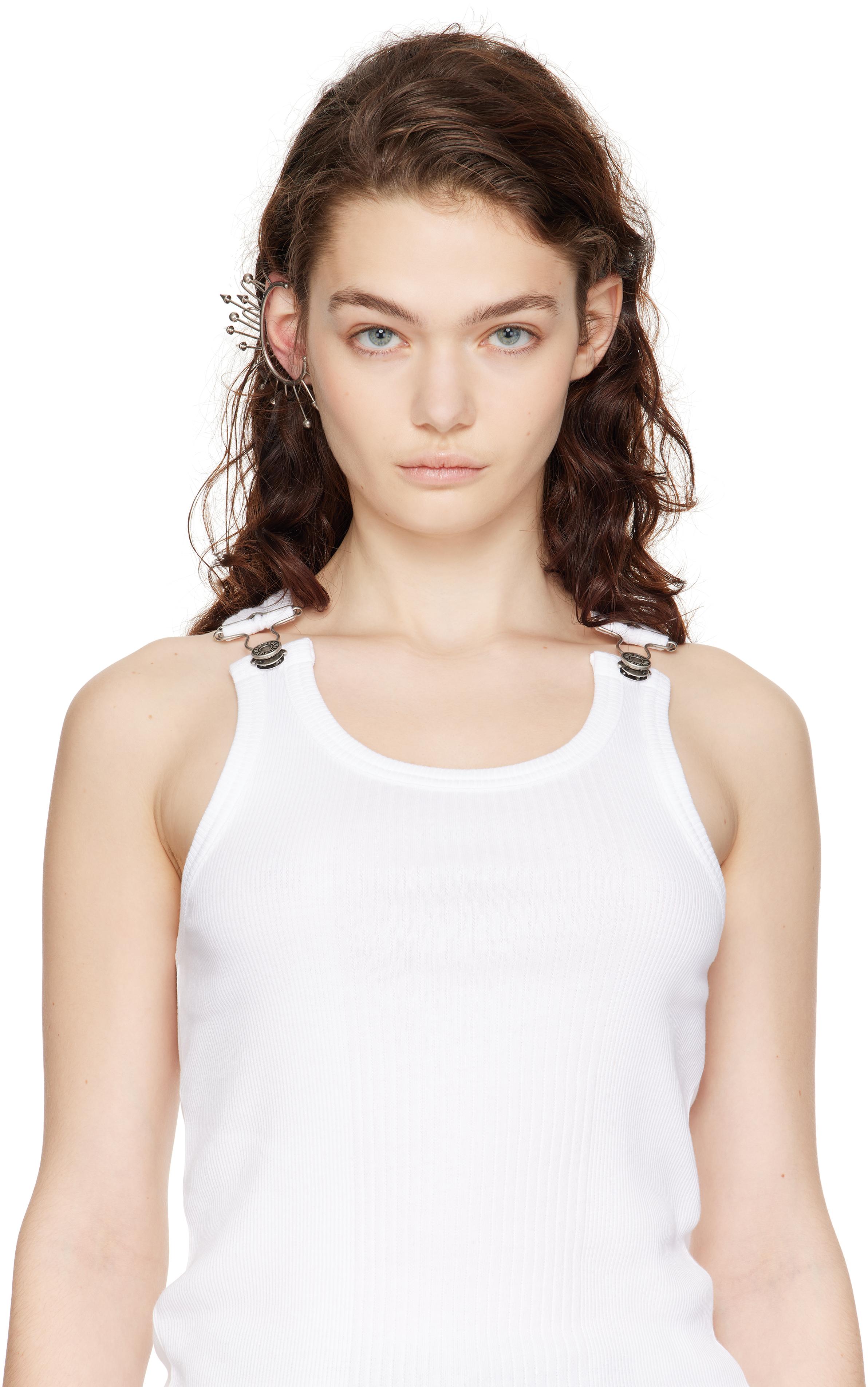 【関税込み】Jean Paul Gaultier シルバー The Spike イヤカフ 関税込み】Jean Paul Gaultier シルバー The Spike イヤカフ