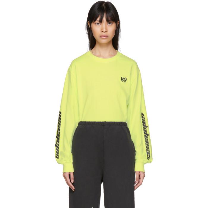 calabasas long sleeve frozen yellow