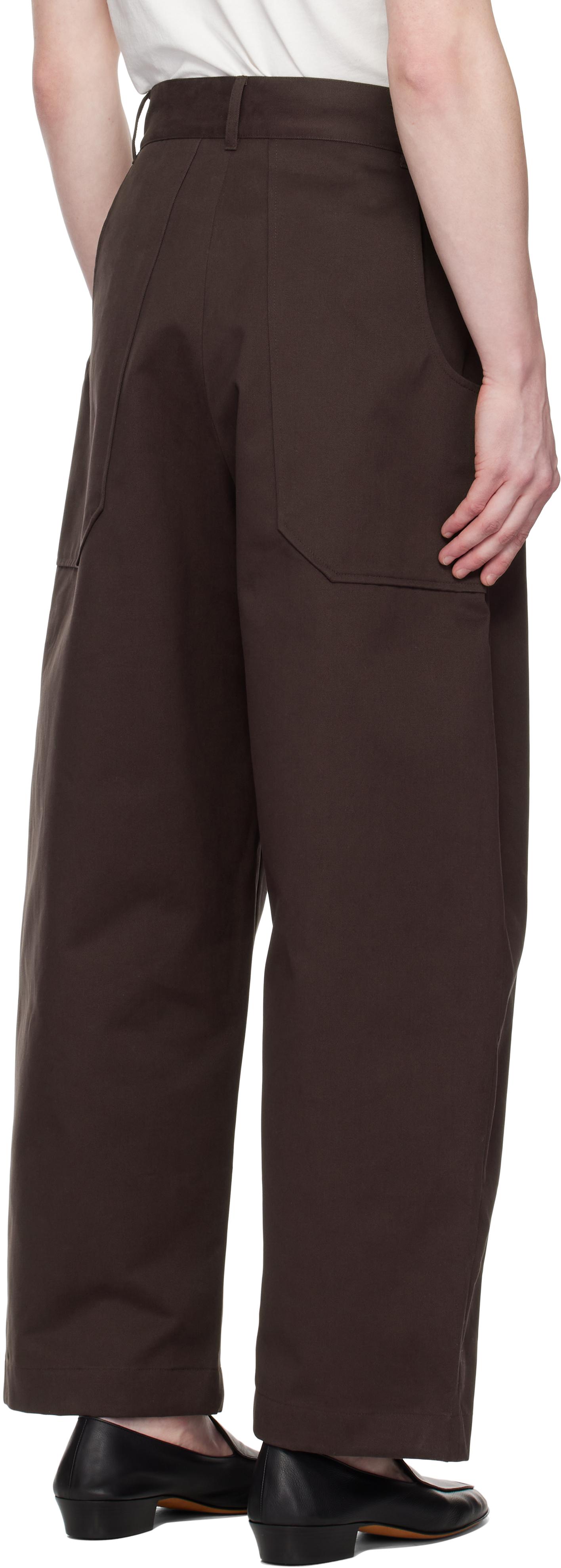 Studio Nicholson Guild Trousers in Black for Men | Lyst