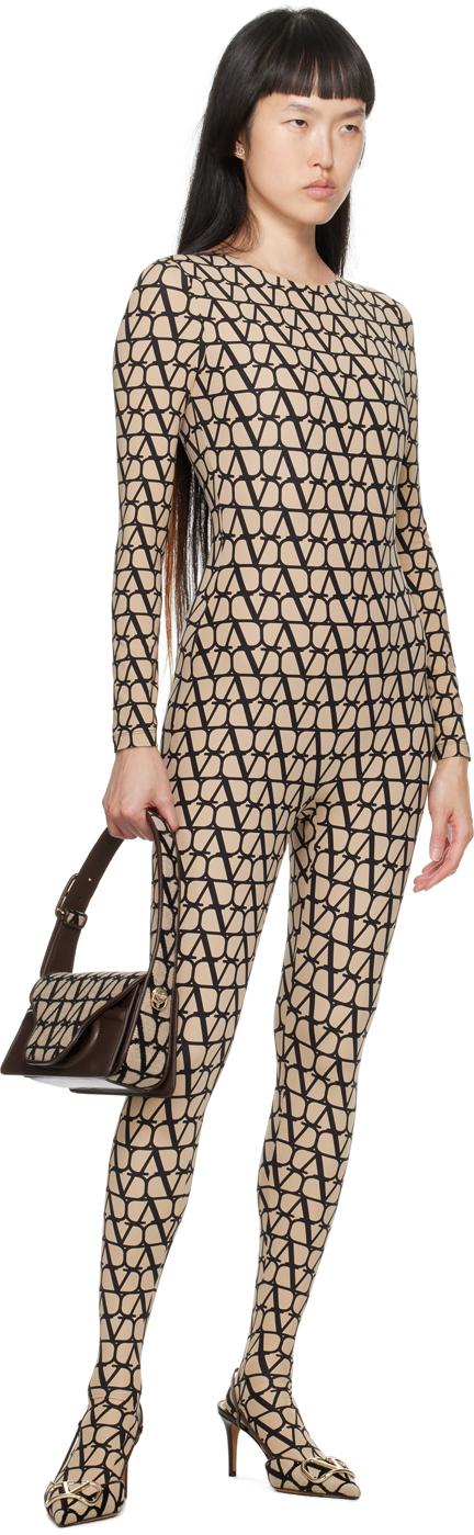 Valentino Iconographe Jumpsuit in Black | Lyst UK