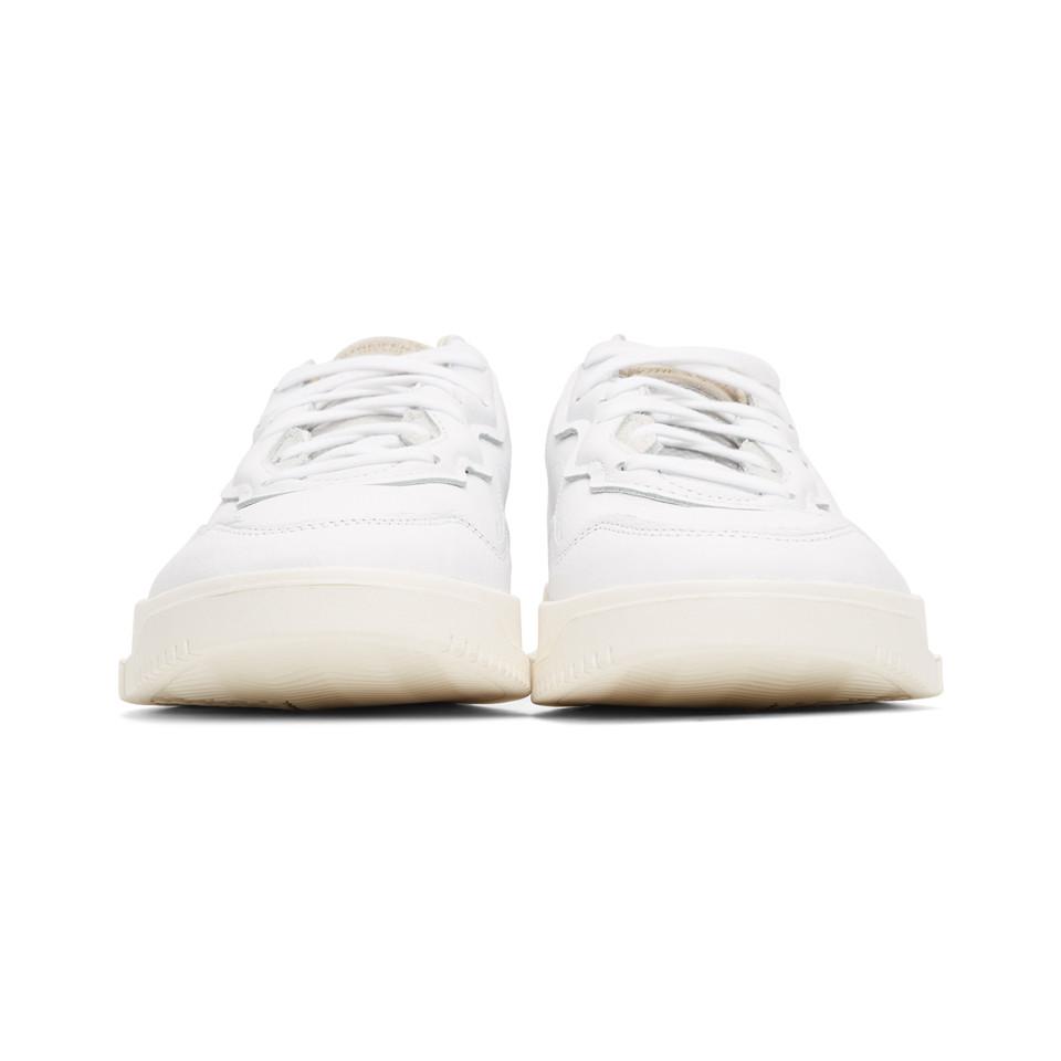 adidas originals white super court premiere sneakers