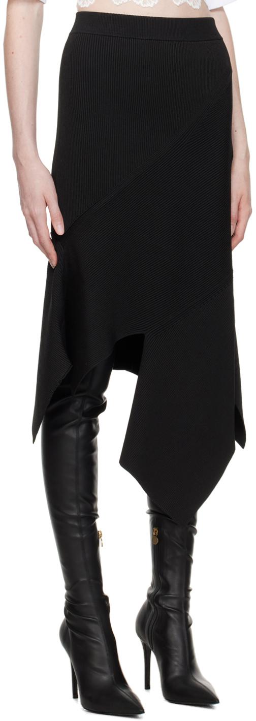 Stella McCartney レディース ブラック アシンメトリ ミディアム 