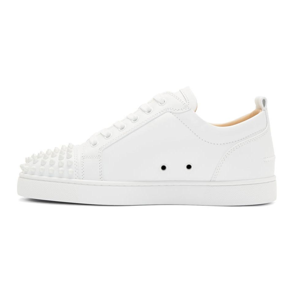 White Louis Junior Spikes Sneakers for - Lyst