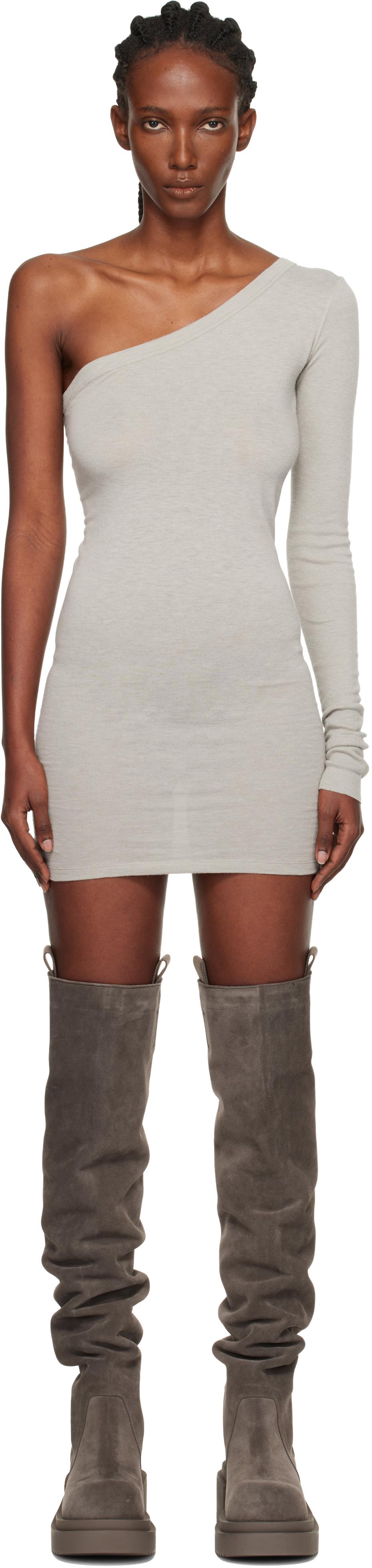 リックオウエンス Rick owens ショートスリーブ ミニドレス ワンピース リックオウエンス Rick owens ショートスリーブ ミニドレス