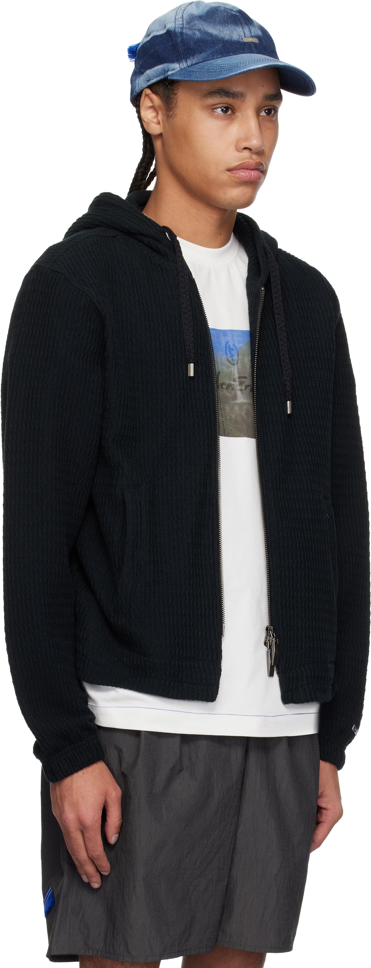 パーカー・フーディ ADERERROR Lunel Hoodie Zip-Up Product. 30 5JH780 ADER error Blue Lunel Zip-Up Product. 30 Hoodie ADER error