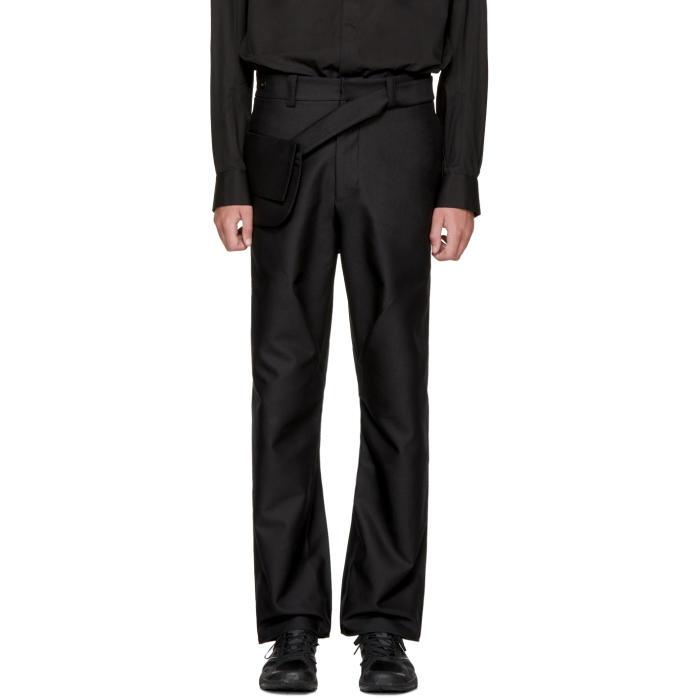 kiko kostadinov classless 3D trouser Kiko Kostadinov Black 3d  