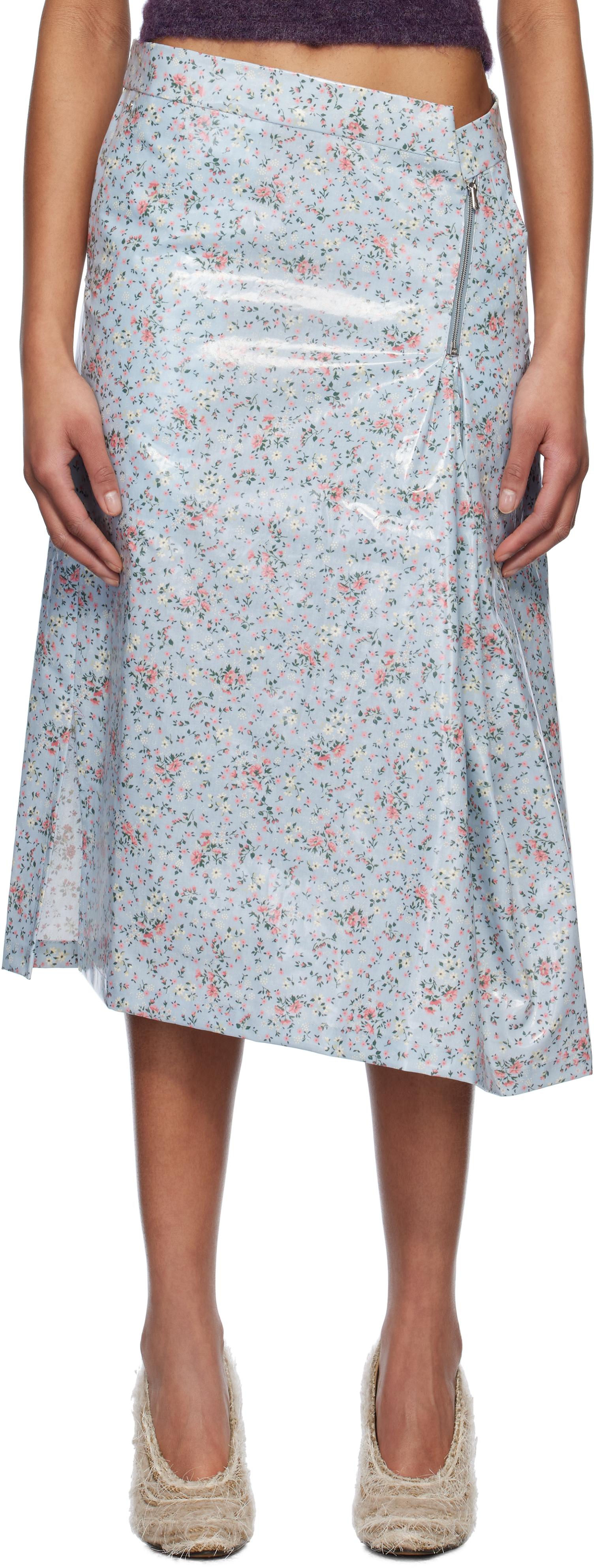 Bless Smlxl Rain Skirt Midi Skirt in Black | Lyst UK