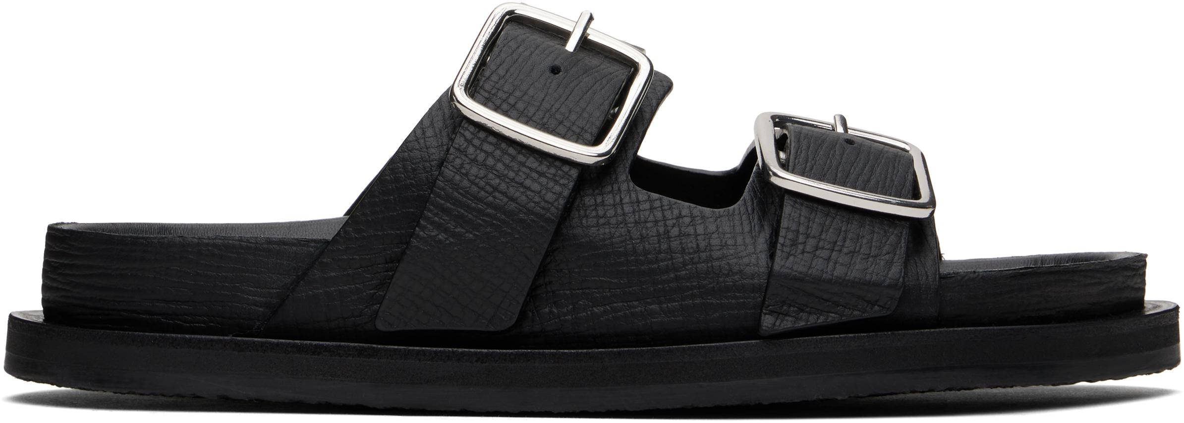 STUDIO NICHOLSON レザーフラットサンダル レディース Studio Nicholson フラットサンダル | オンライン