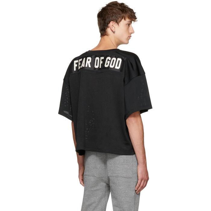 ラックにな FEAR OF GOD - fear of god mesh jersey black ※チョコ様専用の ッシュ
