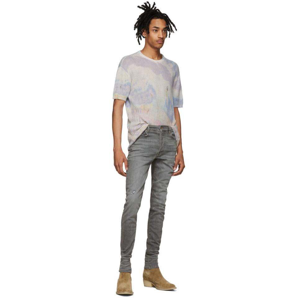 高感度ショップで2023年売れたブランド Amiri Grey Stack Smoke Jeans in Gray for Men | Lyst パンツ