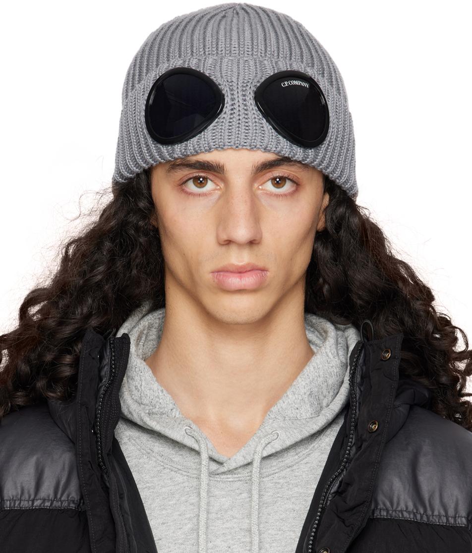 C.P. Company goggle Beanie in Black for Men Lyst UK