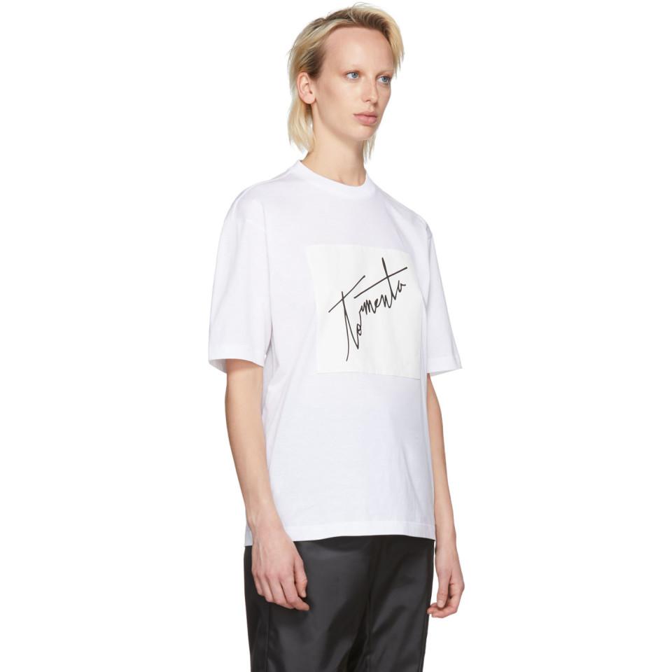 Prada Cotton Ssense Exclusive White Arca Edition Tormenta T-shirt - Lyst