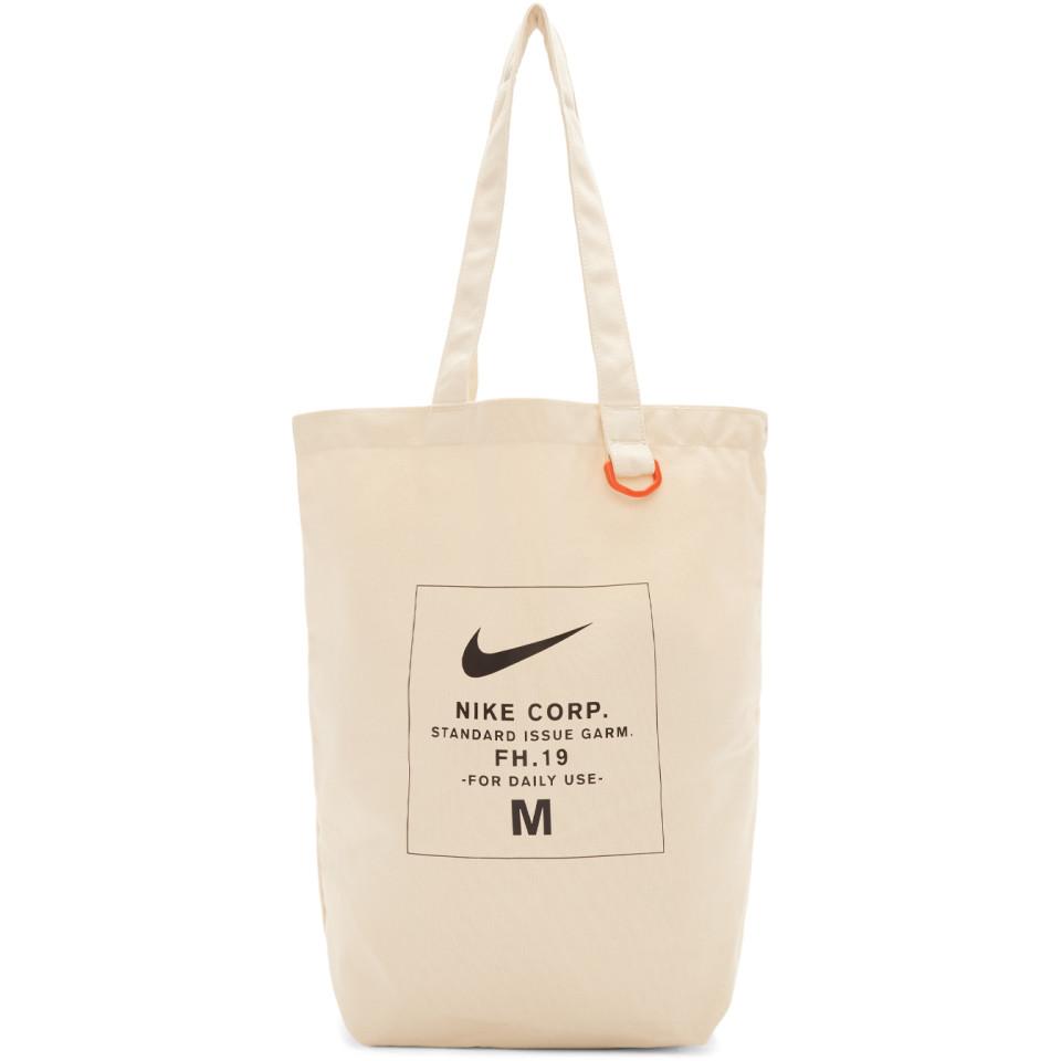 Nike Off-white Heritage Tote in Natural