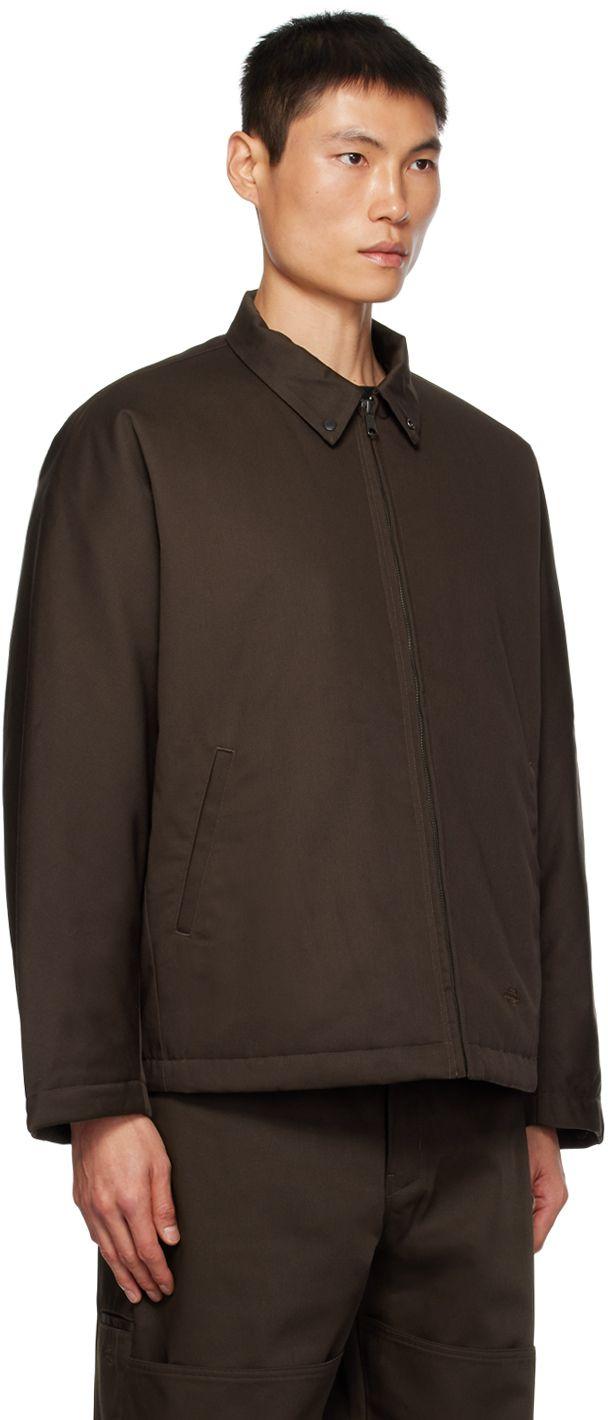 N. Hoolywood N.hoolywood Brown Dickies Edition Jacket in Black for